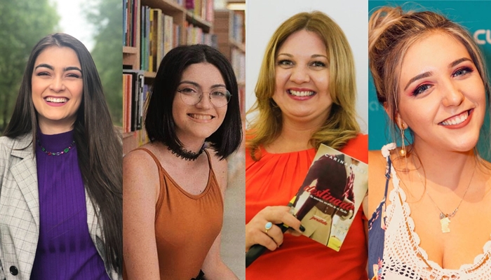 4 ótimas autoras para acompanhar Paola Aleksandra Jadna Alana Carina Rissi Giovanna Vaccaro